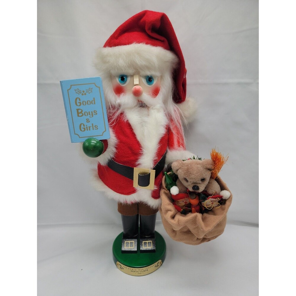 Steinbach The Christmas Legends Santa Claus Nutcracker #2222/7500 - 16" Tall
